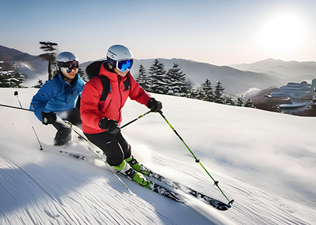 《不進人蔘、保肝》『小龍報喜．財盈福達』真愛滑雪五日~歡樂滑雪體驗、傳統汗蒸幕、加耶塗鴉秀、韓式烤肉吃到飽(LJ)