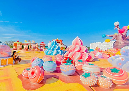 【享玩暹羅-長榮航空】全新格蘭島海洋熱情10合1.甜點夢工廠.活跳現撈流水大頭蝦吃到飽 曼芭5日(含稅險)