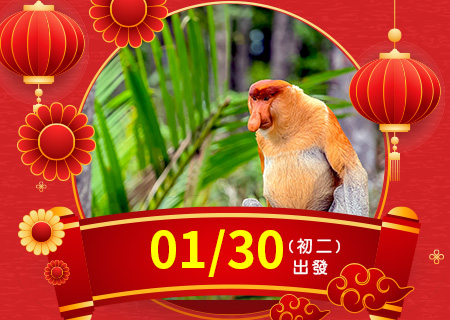 《婆羅洲奇幻之旅》汶萊+沙巴 自然生態 雙國探索6日